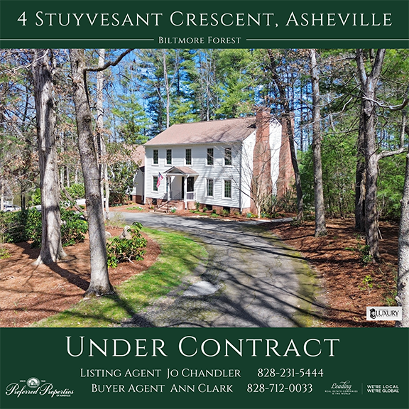 Congratulations!
UNDER CONTRACT
#asheville #ashevillenc #ashevillelistingagent #ashevillehomebuyers #biltmoreforest