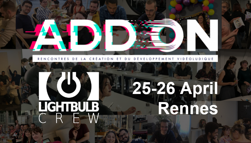 The Lightbulb Crew team will be at @ADDON_EVENT this week 💡

If you see us, come over and say hi!
#teambuilding #indiedev #ADDON