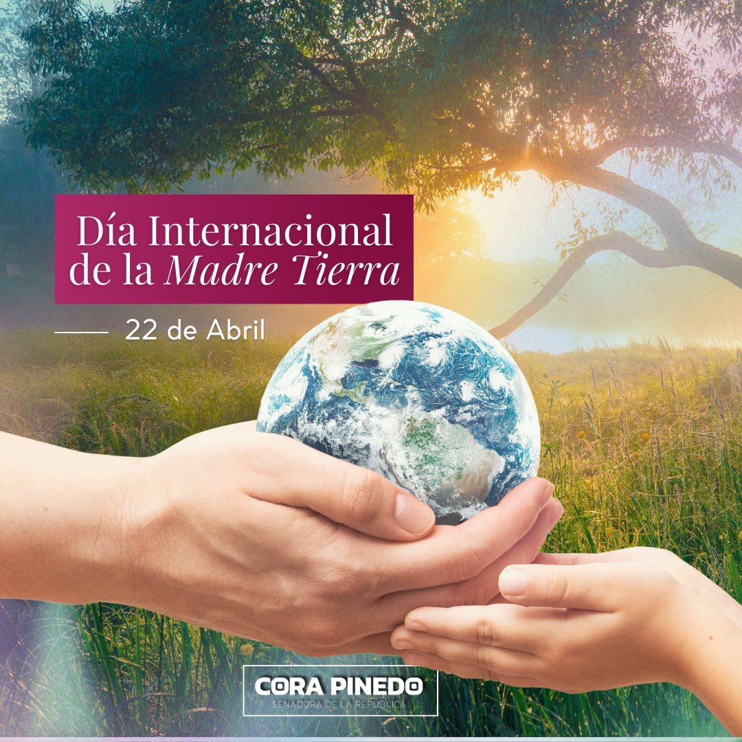 Hoy celebramos el #DíadelaTierra para recordar que debemos sumar esfuerzos para lograr su preservación y un futuro sostenible para las generaciones futuras, no hay un planeta B.

¡El tiempo de actuar es ahora!

🍃🌍💚 #DíaDeLaTierra #EarthDay