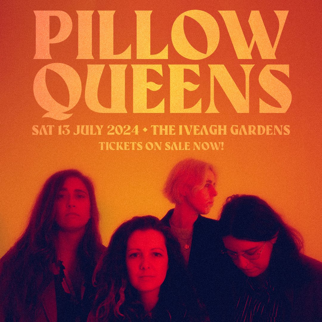 Tickets to our biggest headline show are on sale now. We've gone from Bellobar to Workmans to Whelans to The Button Factory to Vicar Street and now THE IVEAGH GARDENS! We couldn't be more excited for this one. Get your tickets now. ticketmaster.ie/pillow-queens-…