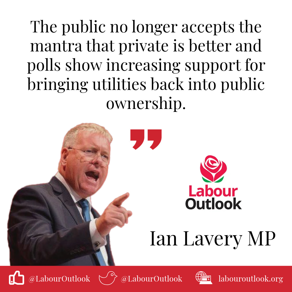 Decades on, the impacts of Thatcher's terrible legacy of privatisation are undeniable - @IanLaveryMP. Read Ian's article in full here ⬇ labouroutlook.org/2024/04/10/tha…