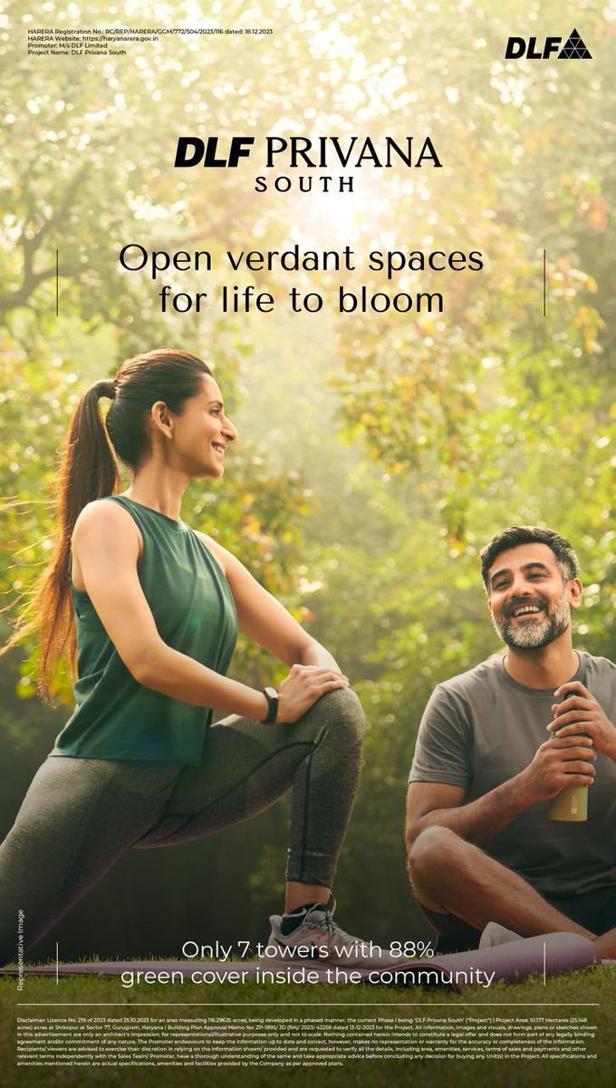 Wait is over Received RERA of 76, Privana west For details Call M. 9115 929292
