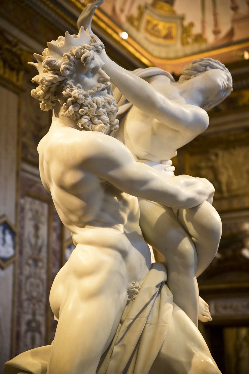 Bernini was to the Baroque what Michelangelo was to the Renaissance. Most of his masterpieces (commissioned by Cardinal Scipione Borghese) are in there.
