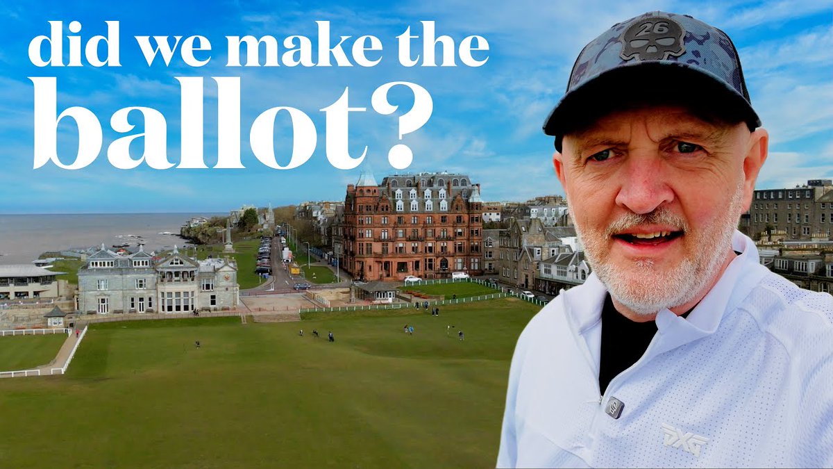 Good or bad news? - the Old Course at St Andrews Watch now - youtu.be/fFmU_e4u5lM @pxg @TheHomeofGolf
