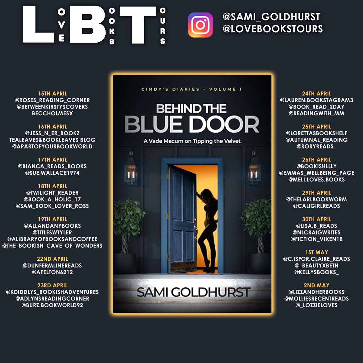 Behind the Blue Door by Sami Goldhurst: A Virtual Tour Review with Love Books Tours @LoveBooksTours @KellyALacey #Ad #LBTCrew #BookTwitter #FreeReview #Gifted #FreeBookReview dunfermlinereads.com/2024/04/22/beh…