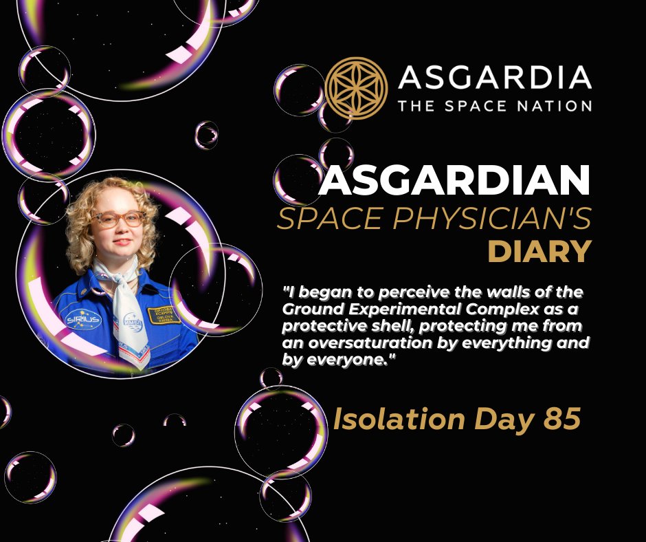 Catch up with Ksenia Orlova, our Asgardian space doc, as she shares her journey through the #SIRIUS23 isolation experiment. 🌌Wondering why she might stay on after it ends? Check out her story and tell us—would you stay in isolation? bit.ly/4a3uSa5 #AsgardiaSpaceNation