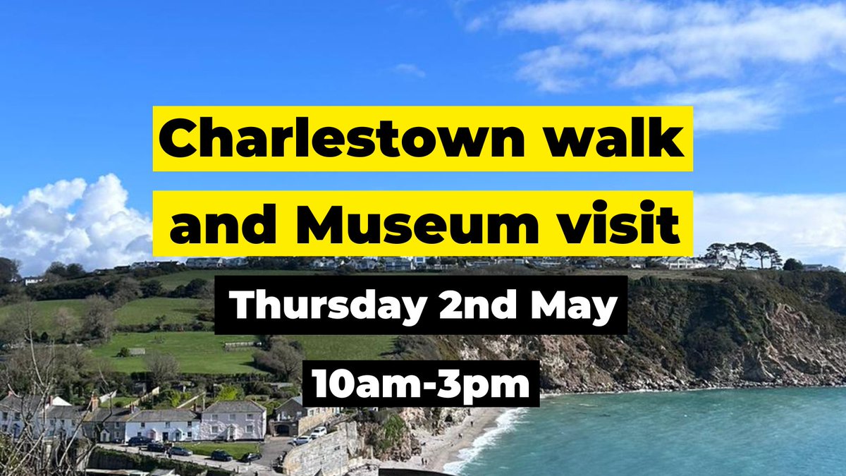 You are invited to join our team and clients for an exciting event next week. 🏖️Coastal walk from Charlestown 📖Hear from bestselling author of the Salt Path, Raynor Winn ⛵Explore the Shipwreck Treasure Museum Tickets are limited - register today👇 ow.ly/KFlO50RljoN