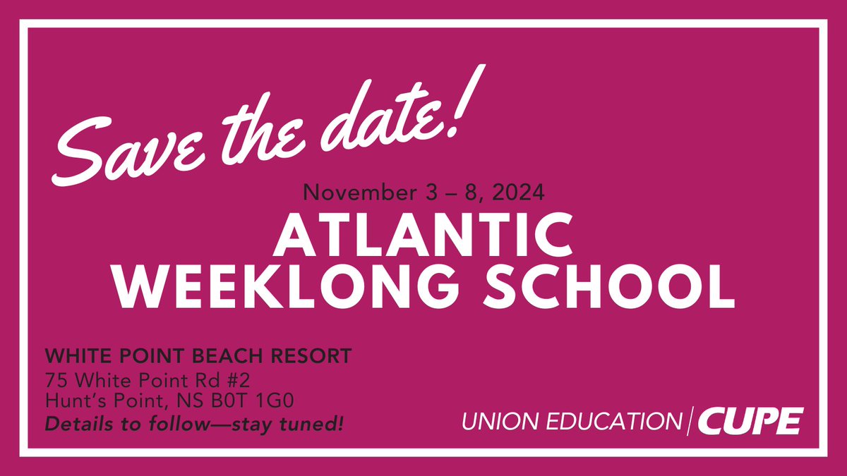 CUPE Newfoundland Labrador tweet media