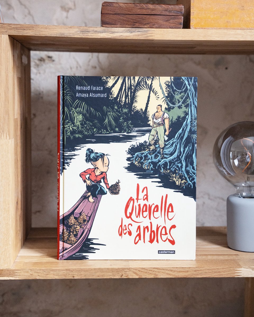 CastermanBD's tweet photo. Aujourd’hui en librairie : LA QUERELLE DES ARBRES d’Amaya Alsumard, Renaud Farace. Une fable au cœur de l’Indochine coloniale.
#casterman #castermanbd #laquerelledesarbres @RenaudFarace https://t.co/ket3lBh0LD