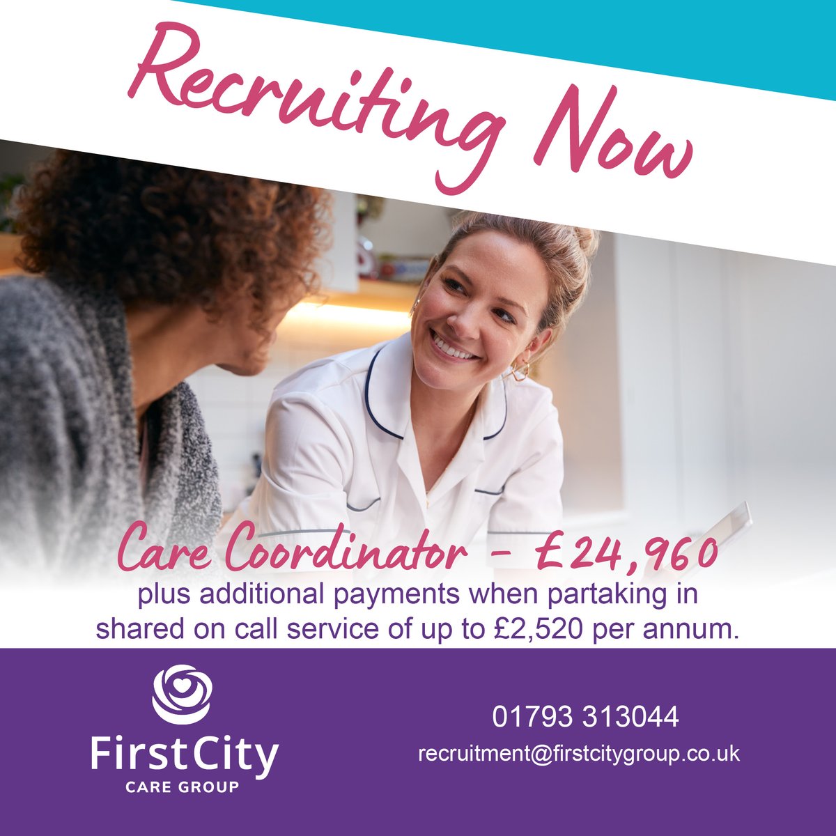 PROGRESS YOUR CAREER IN CARE TODAY!
firstcitynursing.co.uk/jobs/details/s…

Find out a bit more about what our wonderful coordinators do here firstcitynursing.co.uk/news/2023/10/o…

#Healthandsocialcare #job #recruitingnow #readytowork #carecoordinator #coordinator #carework #careerincare