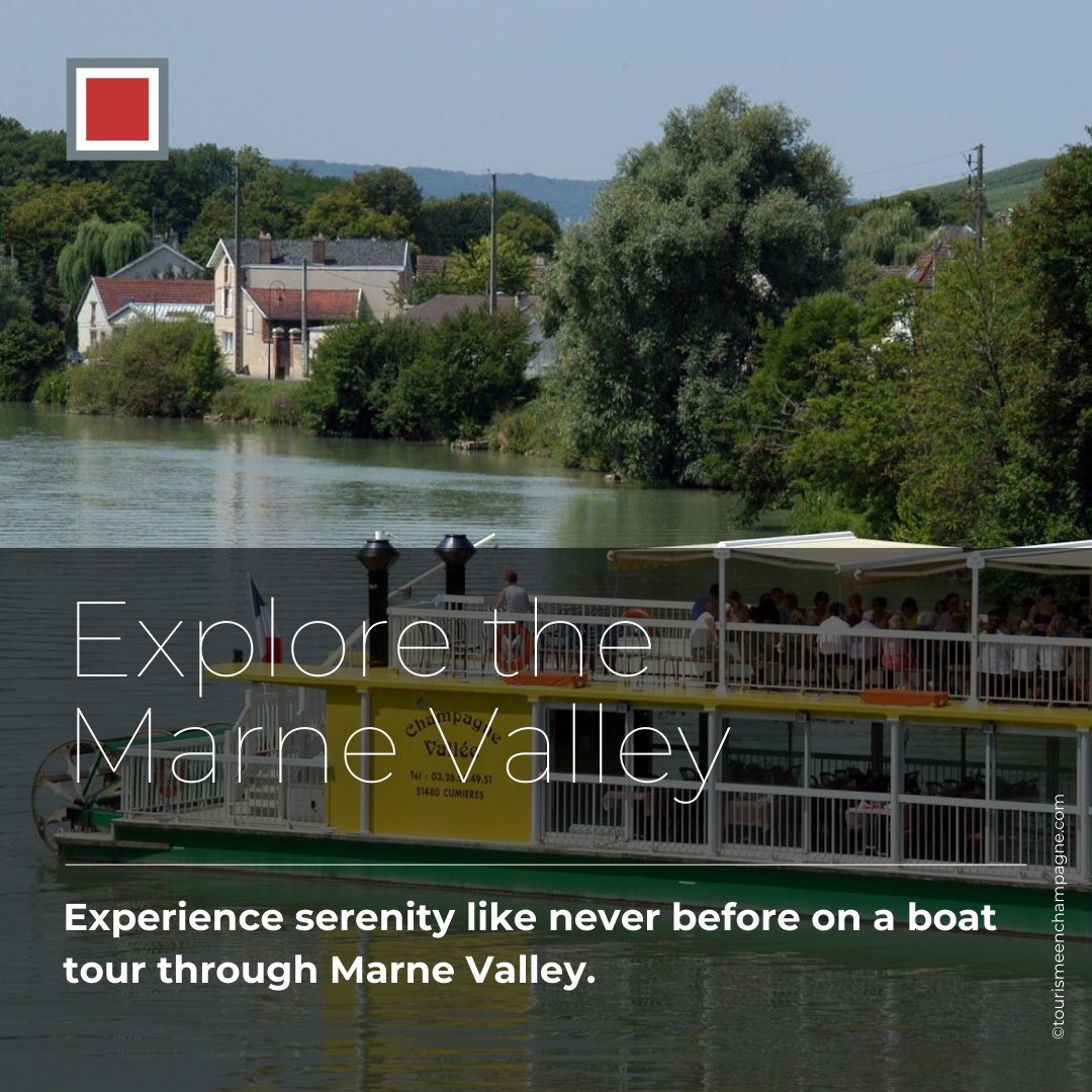 Explore the beauty of the Marne Valley aboard a sightseeing or electric boat. Contact us at reservation@decouvertes.fr to book your adventure. ⚓  #Tours  #boat  #visitfrance #River