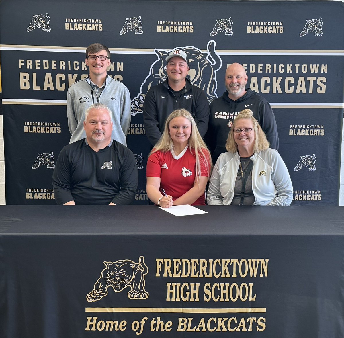 Congratulations to Gabbie McFadden on signing with Mineral Area College soccer today!