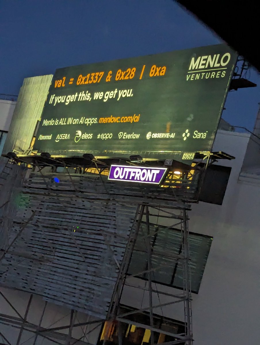 grepLeigh's tweet photo. I moved into the 'burbs, so I don't get to see THAT stretch of the 101 as often anymore.

In most cities the inner highway loop is plastered in ads for personal injury lawyers, but in San Francisco we see stuff like: https://t.co/r0HS4fq40E
