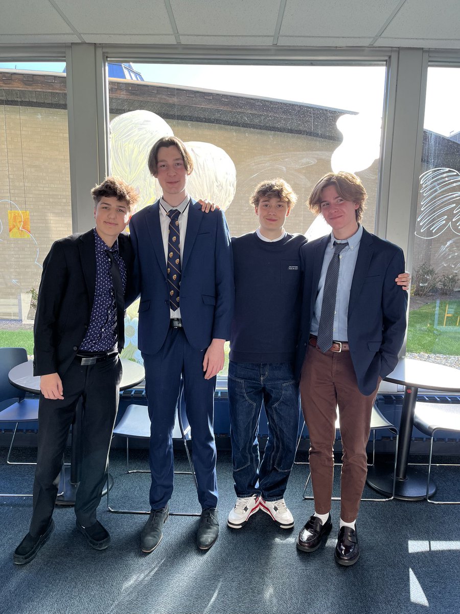Mathieu and Martin attend Saint-Joseph in Reims, France and are here shadowing Nick Grothaus and Matthew Cole for the next two weeks! #OpenToGrowth #AMDG