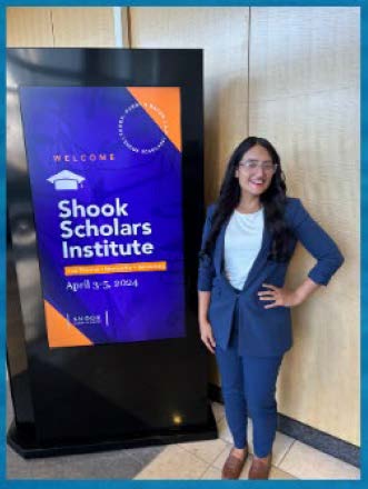 Congratulations to NSU Law 1L student Julissa Pérez on her selection to attend the Shook Scholars Institute in Kansas City, MO! This selective program hosted by Shook, Hardy, & Bacon is a three-day development program for 1Ls from across the nation. shb.com/careers/law-st…