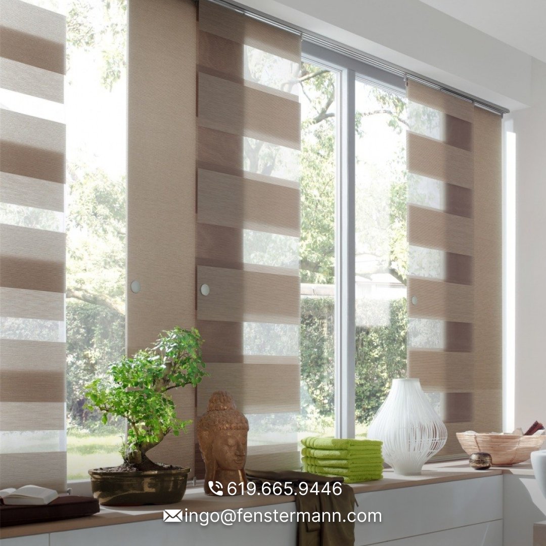 FenstermannLLC's tweet photo. Whether you seek sophistication or contemporary flair, our Panel Blinds offer endless possibilities to match your style.
👉 Order yours today: https://t.co/l7bA6LXA6e
▶️ Call Us for details: 619.665.9446
Follow: @fenstermannllc
#panelblinds #windowtreatments #moderndecor https://t.co/iFEA8UQBmb