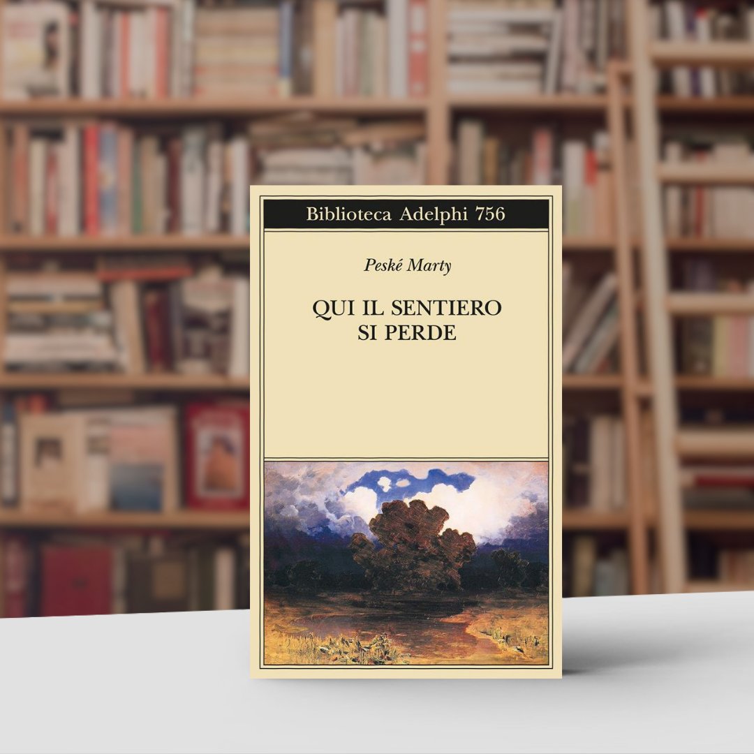Qui il sentiero si perde di Antoinette Peské e Pierre Marty @adelphiedizioni Esistono alcuni libri, scrisse una volta Leonardo Sciascia, che assomigliano alla felicità.