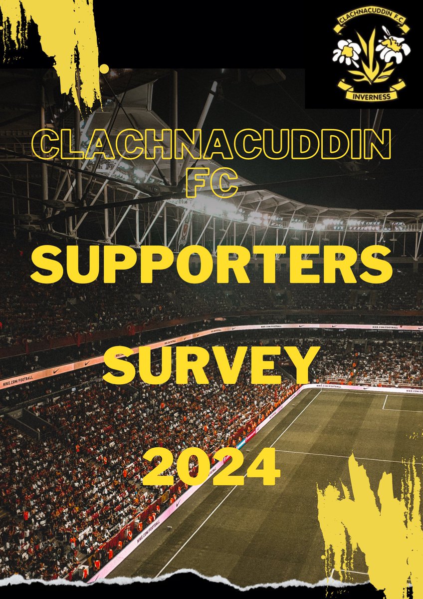 SUPPORTERS SURVEY📝 As a club we want to hear from everyone on a number of areas across the club. Please take some time and fill in this survey, as we continue to seek improvements. Link to survey ⬇️ docs.google.com/forms/d/e/1FAI… We thank you for your support!