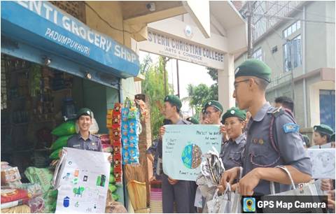 Earth Day 22 Apr 2024 430 Cdts and 12 ANOs of Kohima Gp ethtusiastically commemorated the day by organising runs, rallies, awareness campaigns and painting competitions to spread the message Conserve to Preserve amongst fellow students and general public of Dimapur & Kohima.