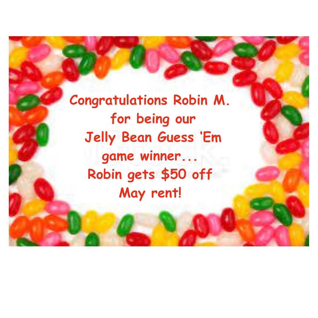 And just like that, we have a winner!
#jellybeans #midlothianapartments #apartmentlife #chesterfieldva #midlothianva