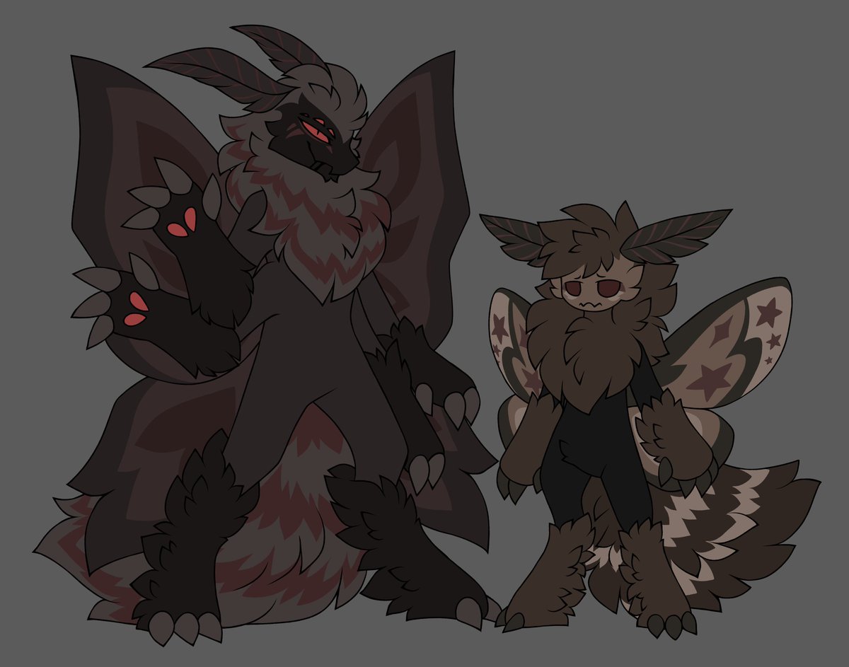 MOTH SONA?
(also Locke is a spider and (mostly) moth mixed) :3