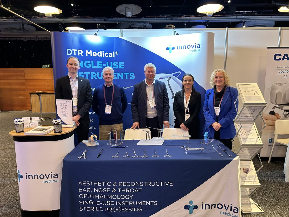 We are setup and ready to go at the EICC, Edinburgh for @TheBSCCP Annual Conference 2024!

Stop by the @InnoviaMedical on Stand 12 to learn more about our DTR Medical® Gynaecology range #BSCCP2024 #Gynaecology #Singleuse #DTRMedical #InnoviaMedical