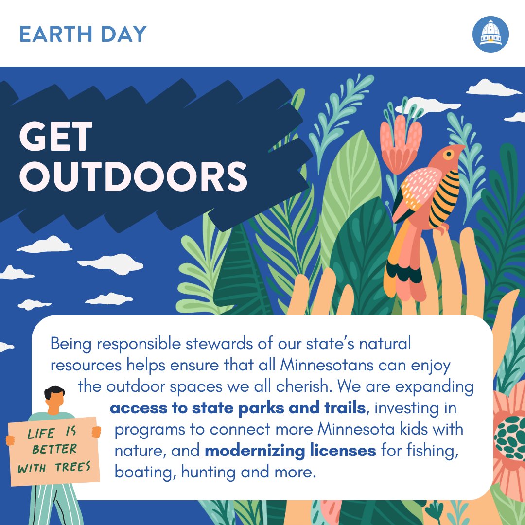 Happy Earth Day! It is important we take great care of our district’s parks, trails, and lakes. Make sure to take some time today to go outside and explore them!