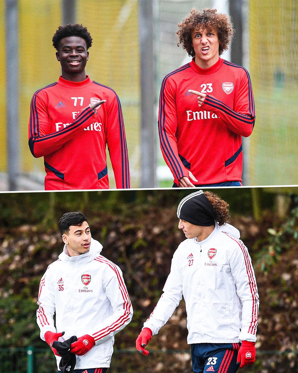 I remember how David Luiz helped more to settle Bukayo Saka and Gabriel Martinelli in the first Arsenal team. I'll forever be grateful for him for being a good role model to the youngsters at this club. Happy Birthday to the former Arsenal player, @DavidLuiz_4! 🎉❤️
