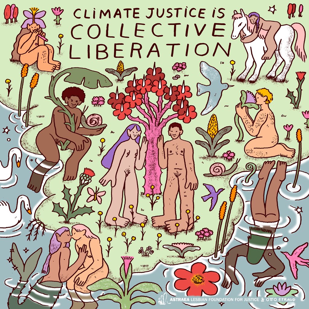 This #EarthDay and every day, climate justice is collective liberation. LGBTQI+ movements have been working for generations to envision and implement community-centered solutions. Astraea believes that our communities will rise to this challenge, just as they always have.