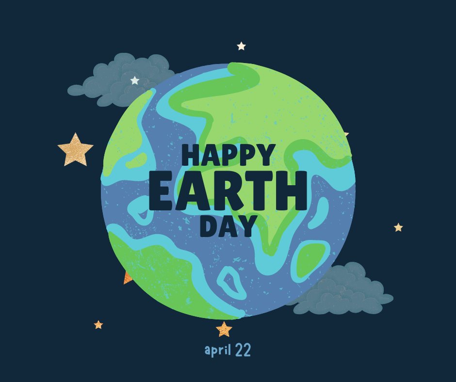 Happy #EarthDay! A healthy Earth directly impacts our health (bit.ly/3D0t96q). Let’s protect our 🌏 so we can have a healthier and happier home for our future generations. #EarthDay2024