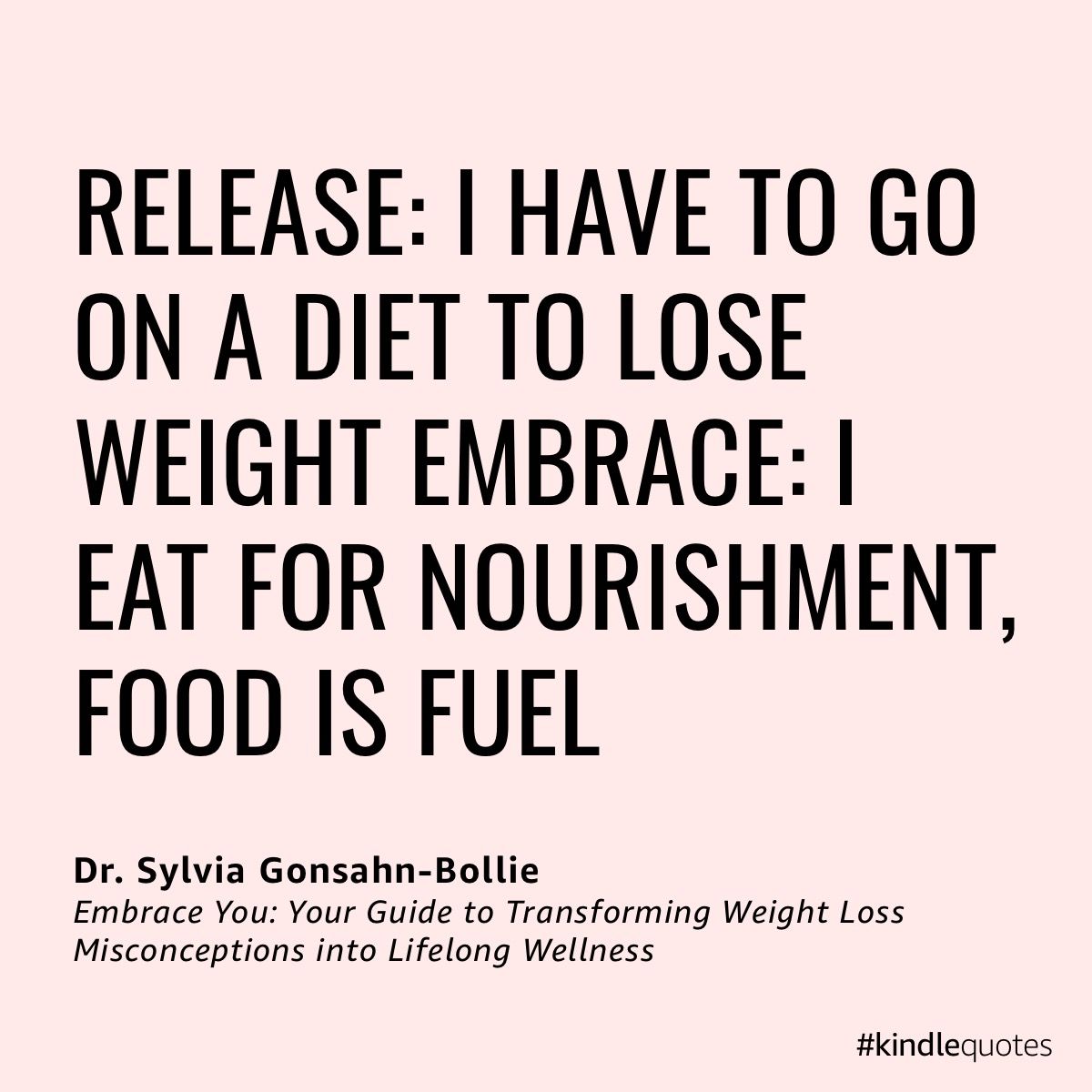 Transform Your Relationship with Food: Say goodbye to restrictive diets and hello to nourishing your body with what it needs. Food is fuel, not just calories. #EmbraceYouMD #EatForHealth #FoodIsFuel