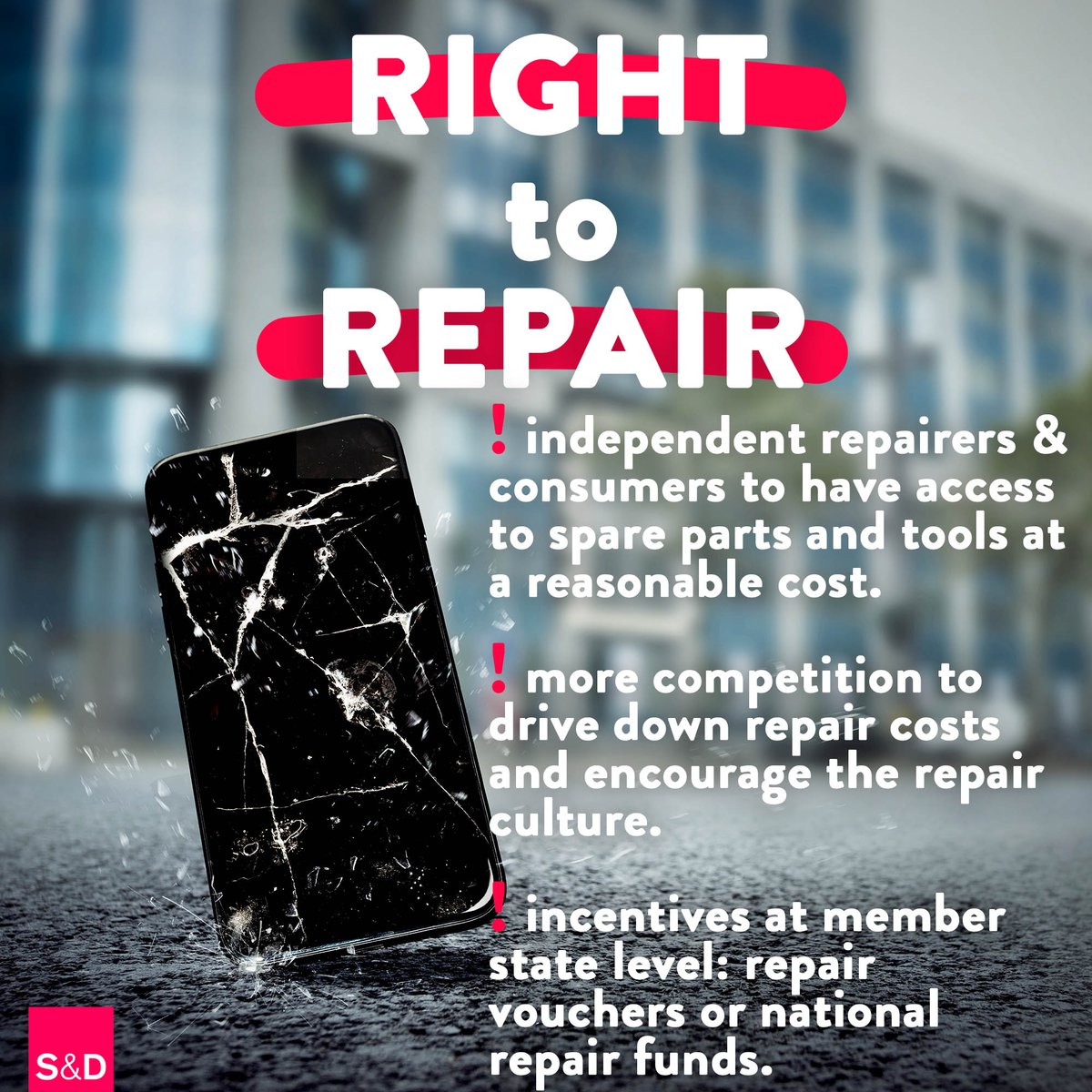 Today, only 20% of all phones and computers are repaired. Premature disposal of viable consumer goods generates 261 mil tonnes of CO2-equivalent emissions.😱 Our current consumption model is not sustainable. MEPs debate the new law on the right to repair europarl.europa.eu/plenary/en/hom…