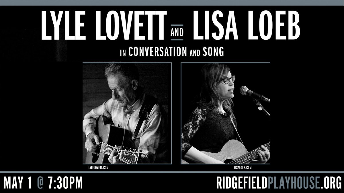 .@LyleLovett and @LisaLoeb In Conversation and Song are coming to the @RPlayhouse May 1st! Enter to win a pair tickets here: webe108.com/2024/04/22/ent…