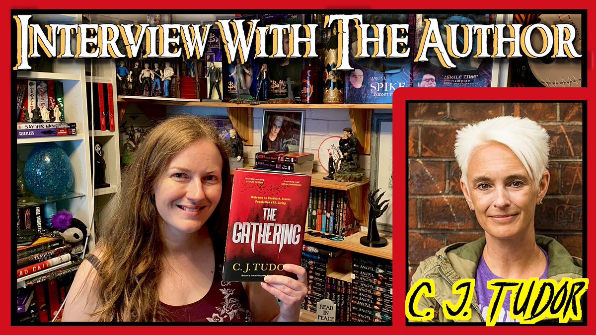 YAundermyskin's tweet photo. I’m going to be interviewing one of my favourite authors @cjtudor on Wednesday!

Are there any questions you’d like me to ask? I’ll include as many as I can!

Subscribe to my YouTube channel to be notified when the interview is up: https://t.co/punOED82Pe https://t.co/HrItWIvFrs