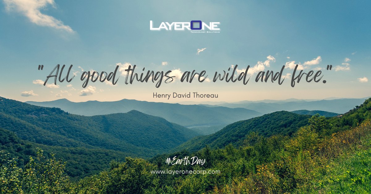 There may be great conflict around the world, but if you stop to look upon it you may discover an incredibly beautiful place. Get out there to discover whatever it is you need from nature! Happy Earth Day from the Layer One Family. #EarthDay2024 #MidAtlantic #L1Family