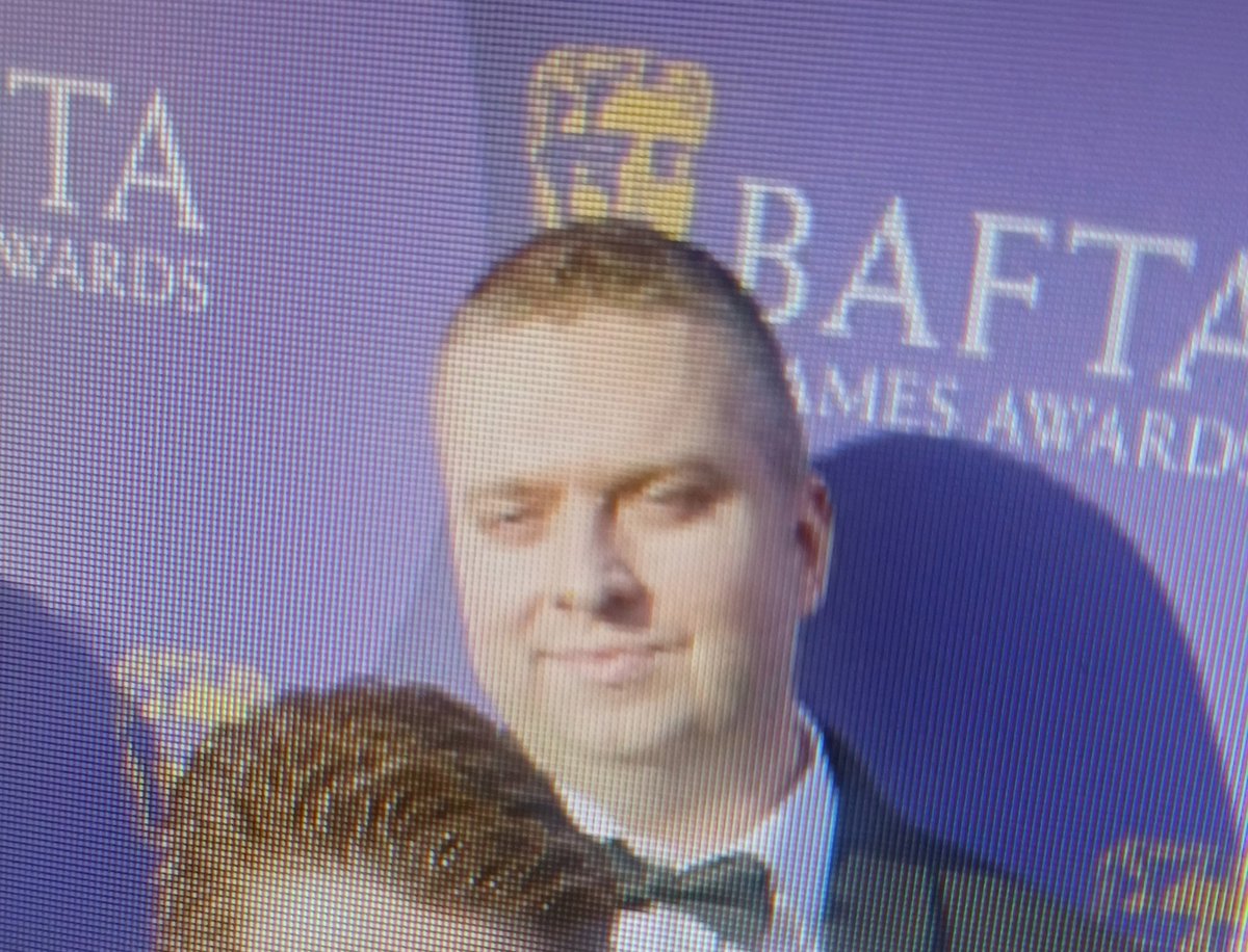 It's not too obvious the sun got in my eyes in this Bafta photo, right?