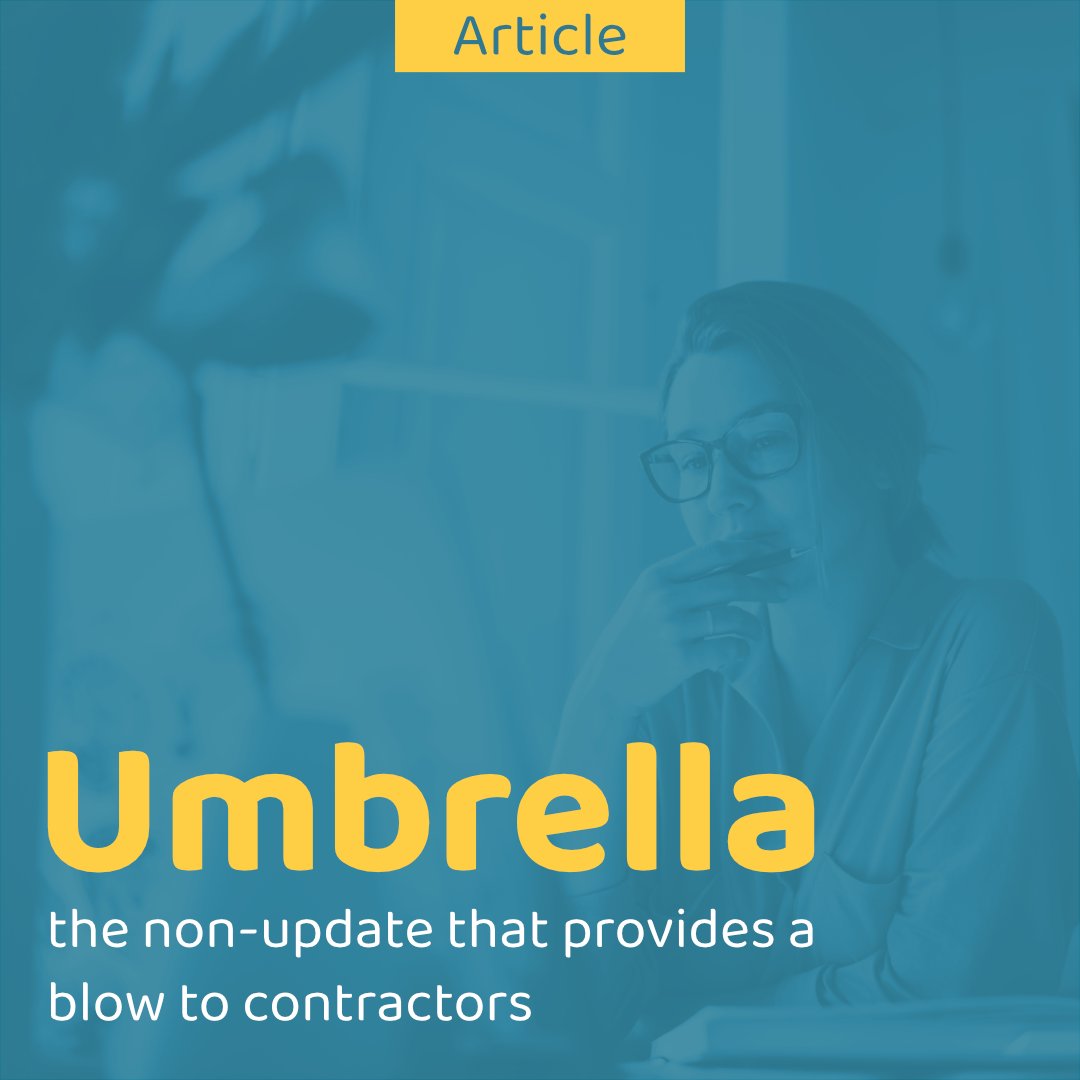 'Eight months have passed since the consultation closed in August 2023 and HMRC is no further forward'

Brookson's Matt Fryer has given his take on the recent Umbrella regulation update from the government in this article for @itcontracting - read in full: t.ly/q15Jp