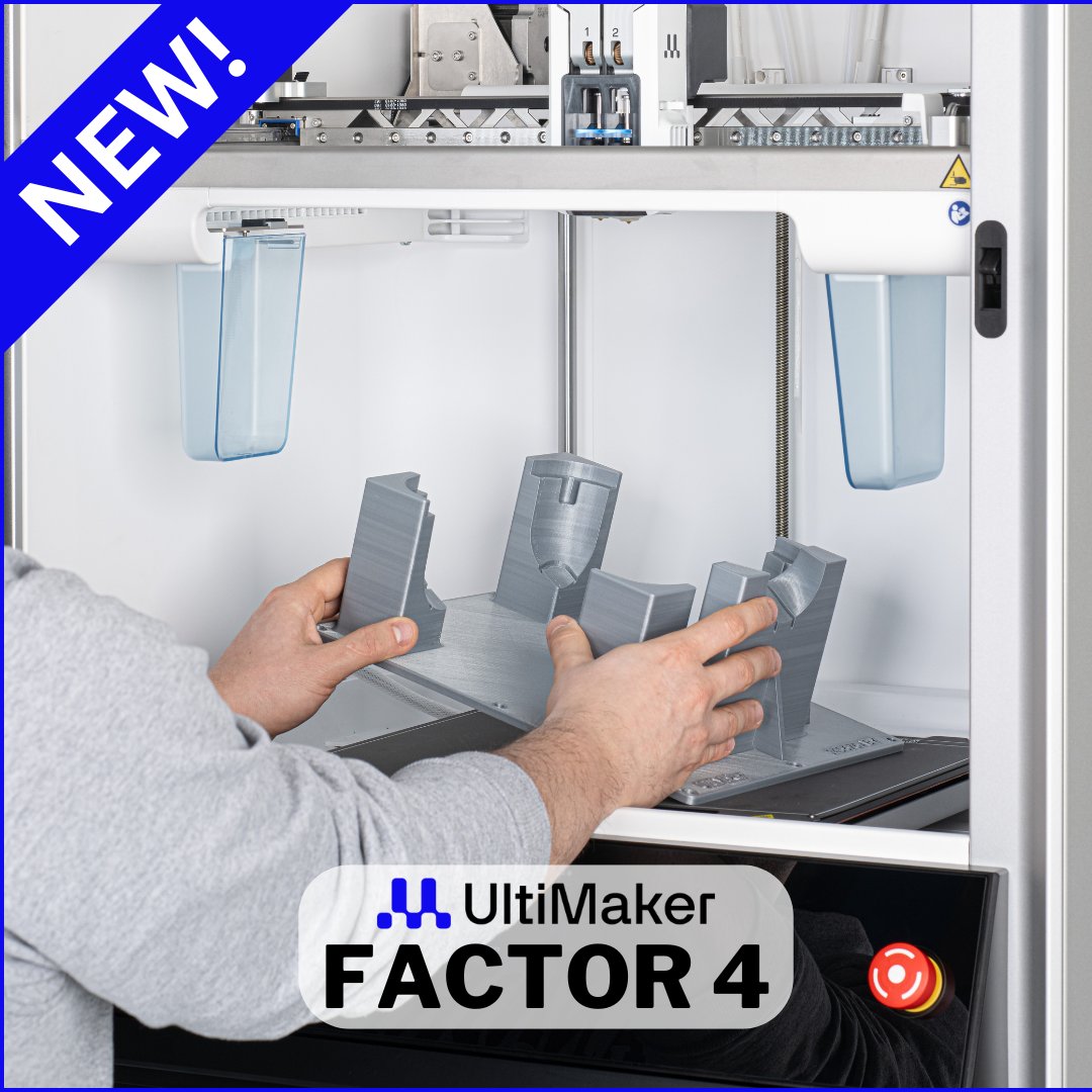 MatterHackers's tweet photo. Introducing #UltiMaker #Factor4: Precision reimagined. Dual-material capability, extensive material compatibility, and a seamless workflow. Elevate your #3DPrinting experience.
https://t.co/CgIW68LnFP
#MatterHackers https://t.co/bY9i2UOFfN