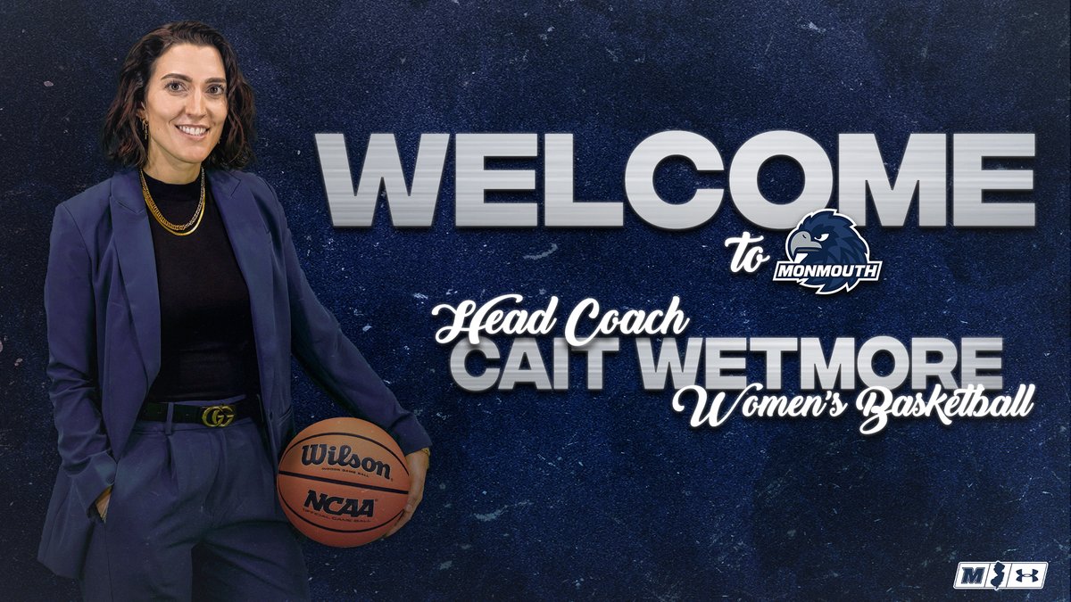 𝗢𝗨𝗥 new coach on the shore! Excited to announce that Cait Wetmore has been named the 10th head coach of @MUHawksWBB. #FlyHawks || @CaitWetmore