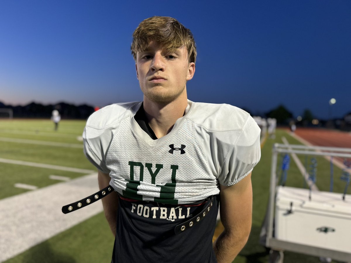 Prosper 2026 P/K Michael Bukauskas (6-3, 190) earned 1st team all-district P honors as a Soph in 2023 and he also has a promising future handling FG and kickoff duties @MikeBukauskas | @ProsperEaglesFB | @ProsperRecruits | @Coach_Moore5 | @Coach_Hill2