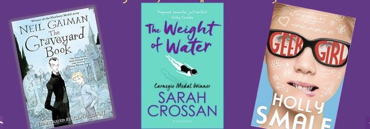 📣This week's  #ReadingRoutes DEAR lesson takes place on Tuesday, 23rd April, p2.

Year 7 - The Graveyard Book
Year 8 - The Weight of Water
Year 9 - Geek Girl

Reading Books at the ready! 😊