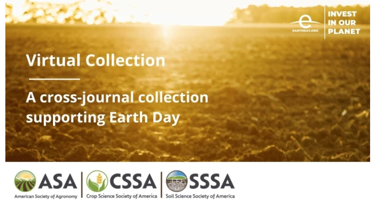 Happy Earth Day! 🌍 Visit our special collection of articles, celebrating the vital role our authors play in sustaining a healthy planet: acsess.onlinelibrary.wiley.com/doi/toc/10.100…