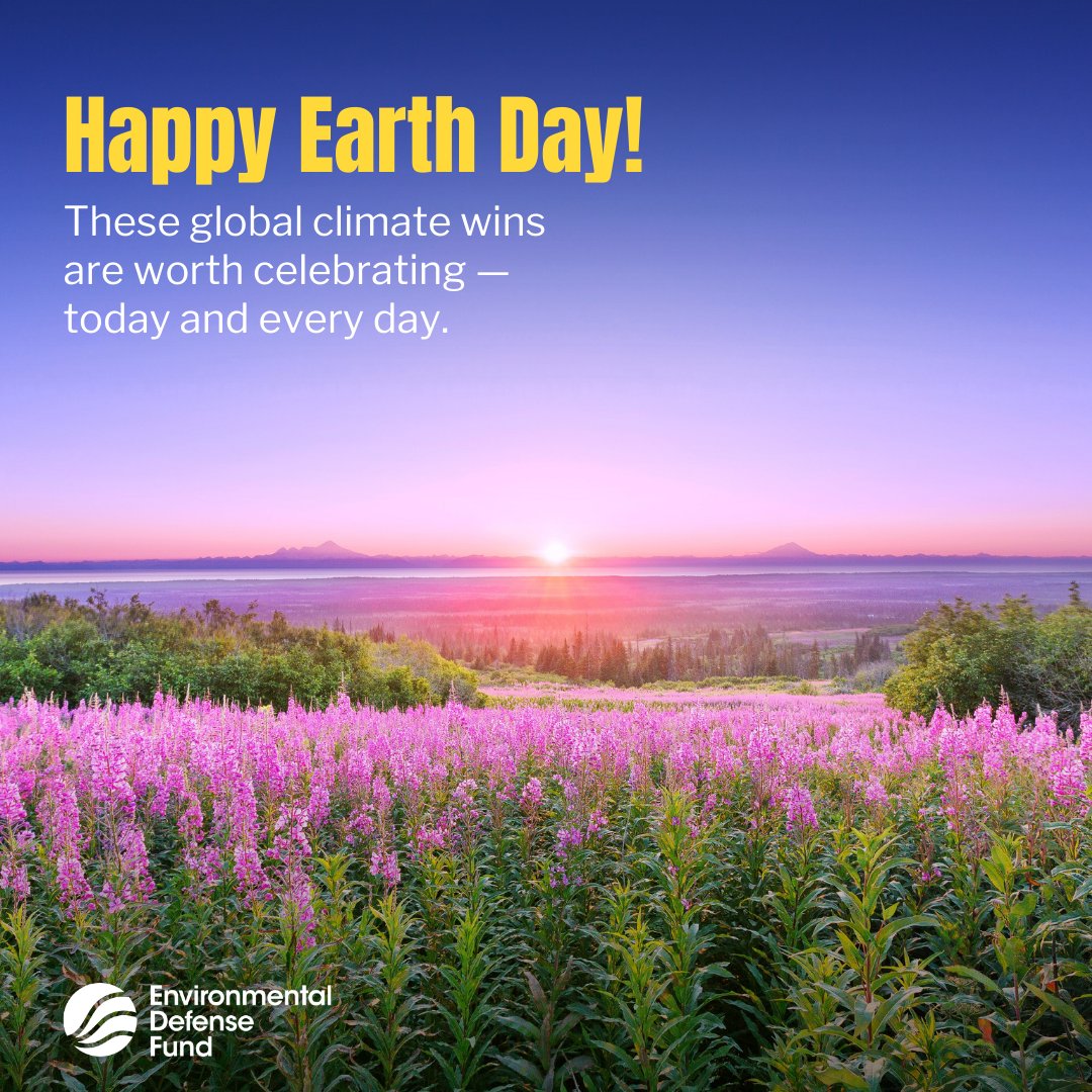 Let’s celebrate #EarthDay with a dose of optimism 🌍 🌎 🌏 We hope these environmental victories will renew your hope and remind everyone the climate fight is one we can (and must) win! 🧵