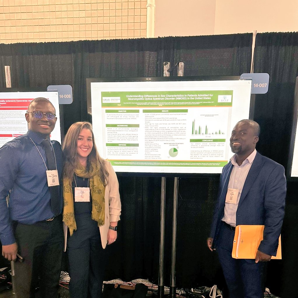Had an incredible time at #AANAM in Denver, CO!! 

Grateful for the opportunity to present my research and blessed to have such amazing colleagues. I am a very proud @AANmember 🧠💚