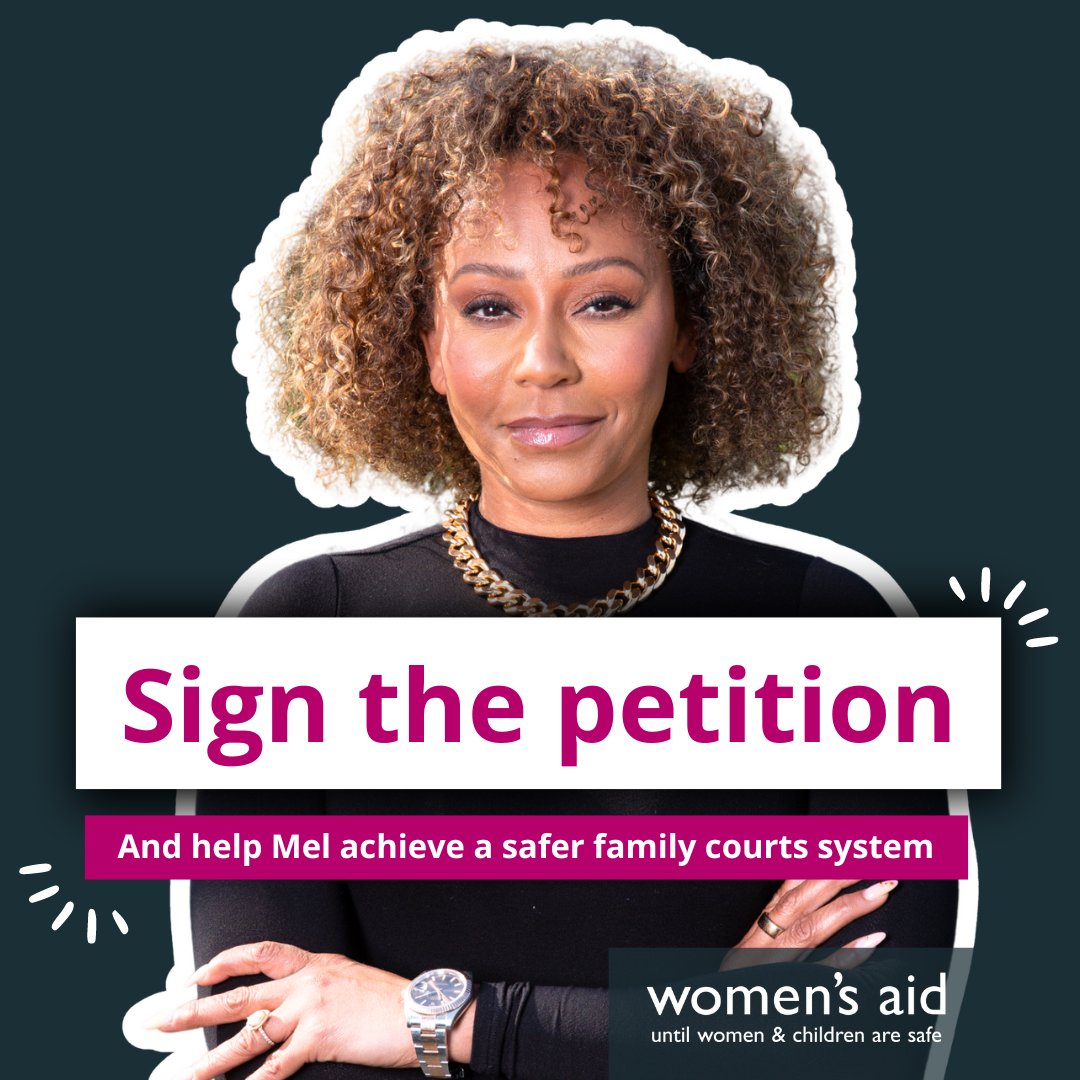 Every day, family court orders are putting women and children at risk by forcing them into contact with dangerous abusers. @officalmelb calls on the Judicial College for mandatory training with experts like Women's Aid. Sign her petition here: ow.ly/9w7450RlltQ