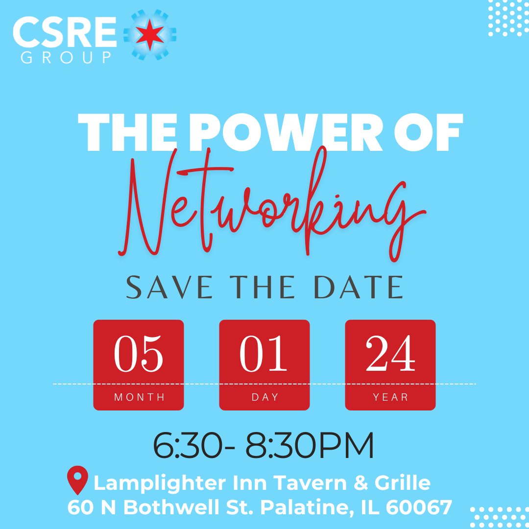 The perfect opportunity to #ExpandYourNetwork, gain insights, and maybe even discover new #businessopportunities.

FREE tickets on #eventbrite: t.ly/6TmbL

#keyrenternorthwestchicago #propertymanagement #chicagorealestate #palatine #networking @KeyrenterNWC