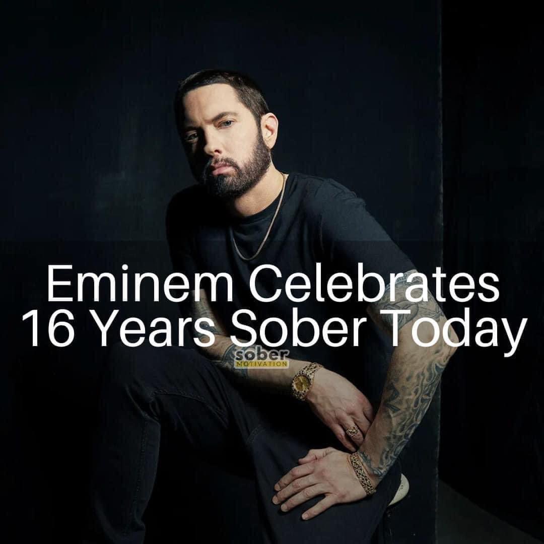 S/O to @Eminem congratulations on your sobriety 👏🏼👏🏼👏🏼 #RaisingAwareness #FentanylAddiction