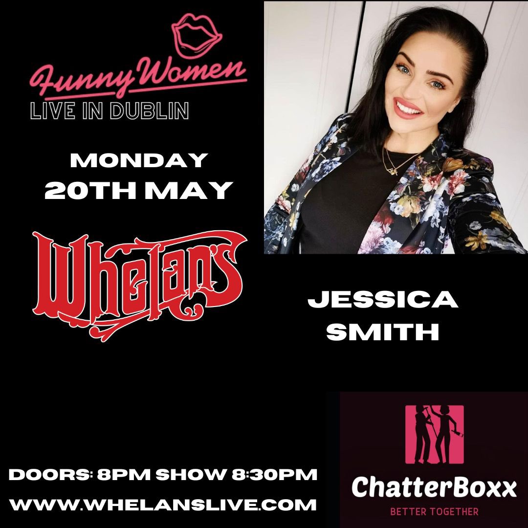 Jessica Smith, former backing vocalist for @Kodaline & she supported The Chainsmokers & Rita Ora in the RDS. Wow! Jessica will perform at @funnywomen show in @whelanslive. Can’t be missed. Tickets whelanslive.com/event/funny-wo…