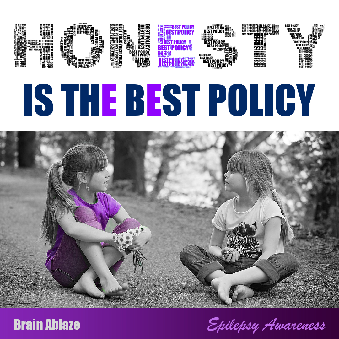 #NationalHonestyDay is a great reason to finally talk to family and friends about #epilepsy (or #seizures). #EpilepsyAwareness