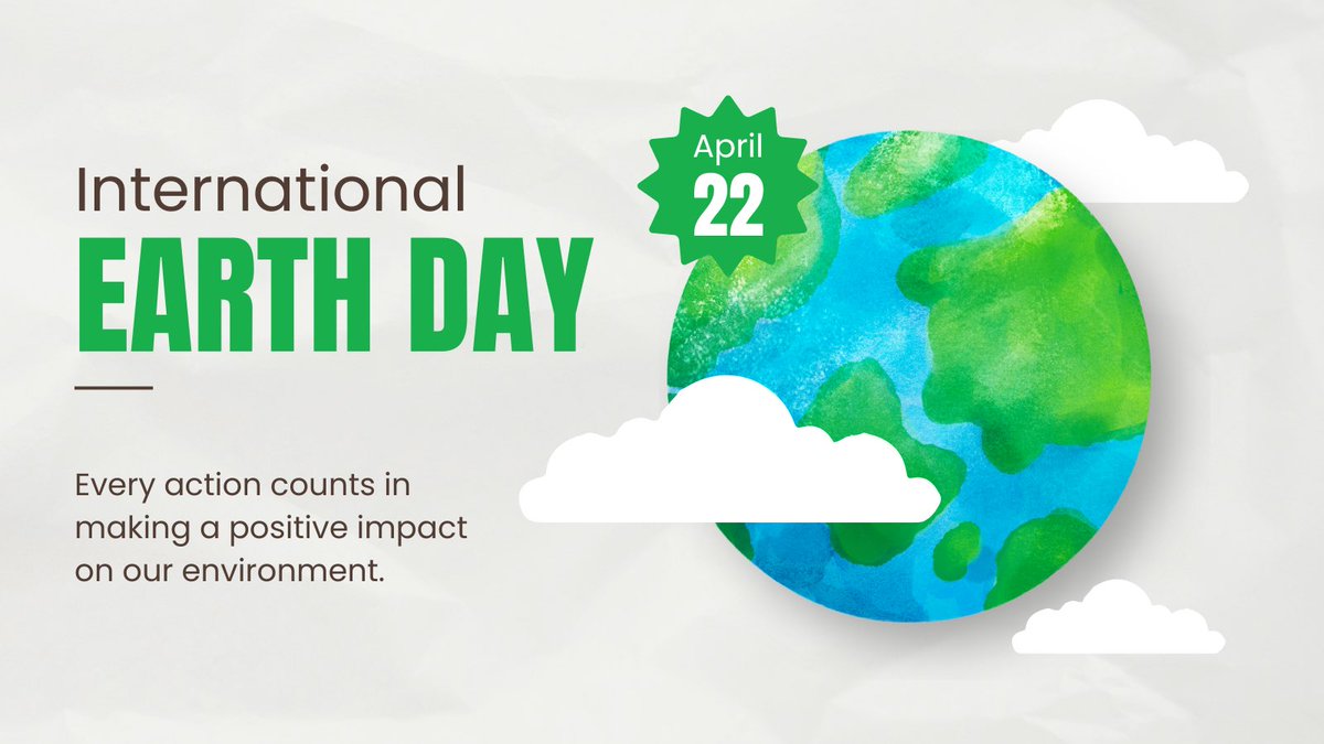 Let’s use this year’s #EarthDay to acknowledge the stark reality: our #climate is changing beyond the adaptation limits of countless ecosystems and species, including humans. It’s time for immediate action and accountability! 

Follow us for environmental security updates weekly.